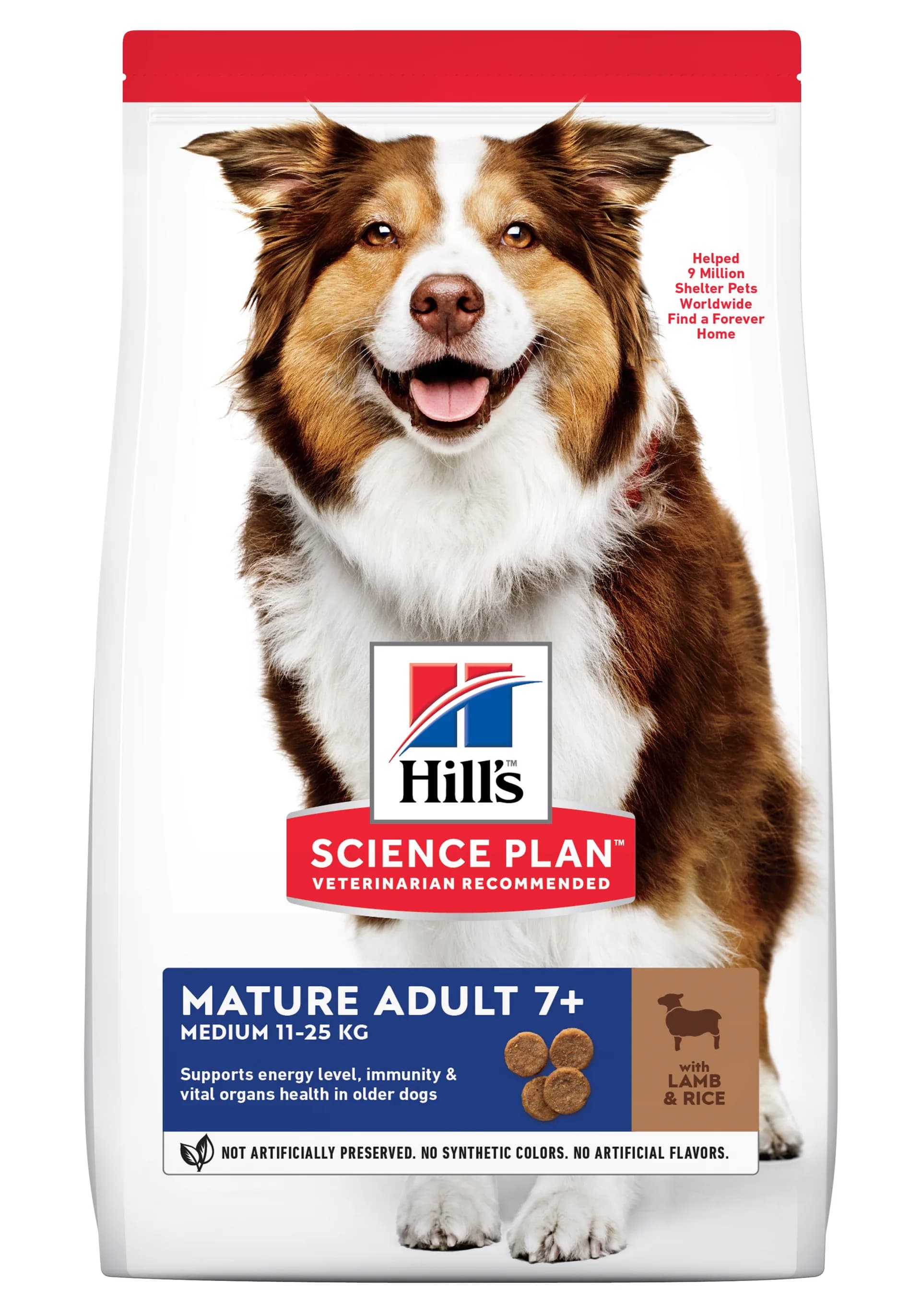 Hill's SP Canine Mature Medium Lamb&Rice 2,5 kg