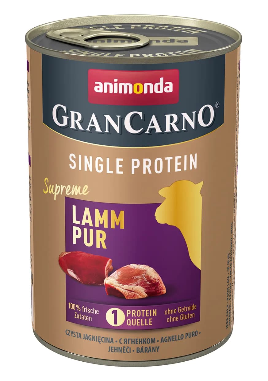 Animonda Grancarno Single Protein puszka Jagnięcina dla psa