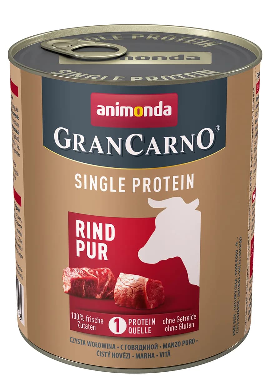 Animonda Grancarno Single Protein puszka Wołowina dla psa