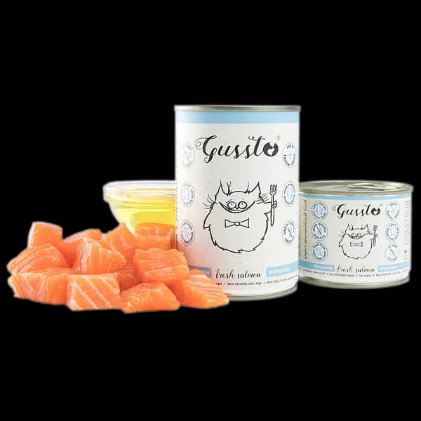 Gussto Cat puszka Fresh Salmon dla kota – 200 g