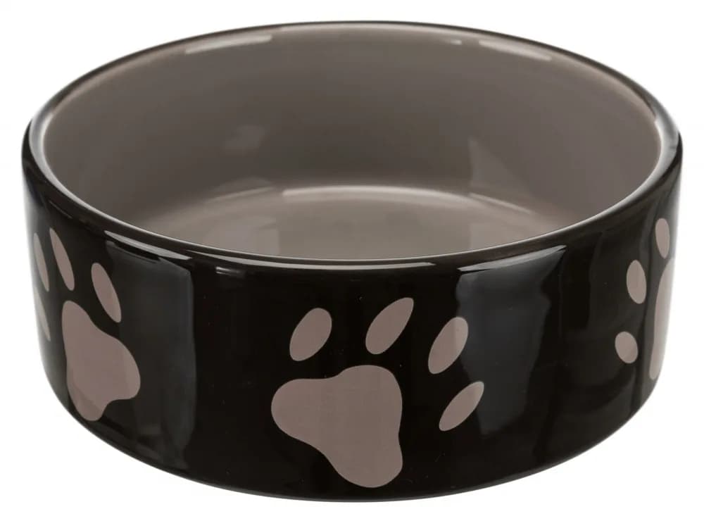Trixie Miska ceramiczna z motywem łap dla psa