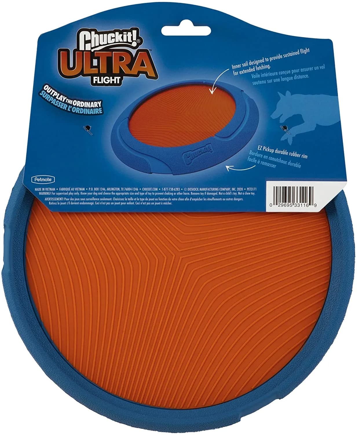Chuckit Dysk Ultra Flight dla psa 23 cm