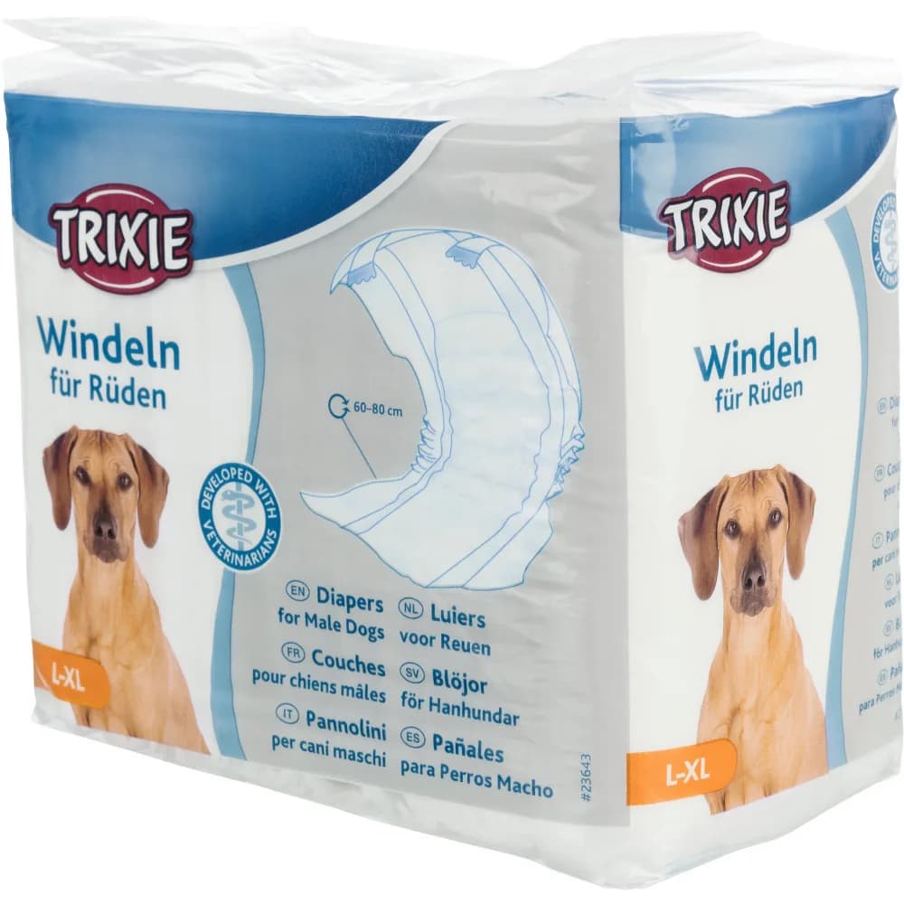 Trixie Pieluchy dla dorosłego psa 12 szt. – S-M