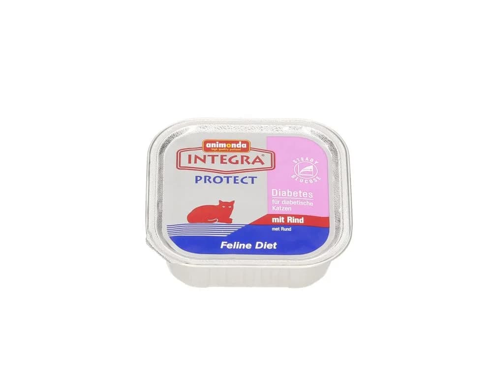 Animonda Integra Protect Diabetes karma mokra z wołowiną dla kota 100 g