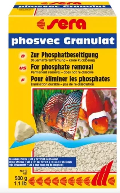 Sera Phosvec Granulat wkład filtracyjny 500 g