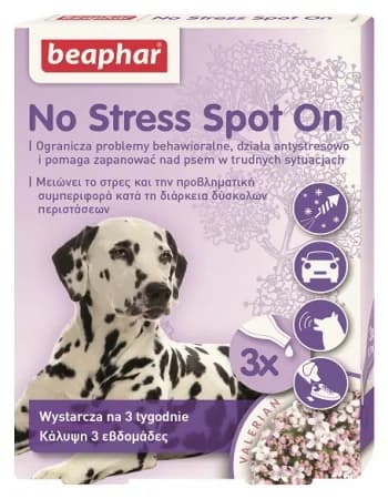 Beaphar No Stress Spot On dla psów 3 pipety x 0,7 ml
