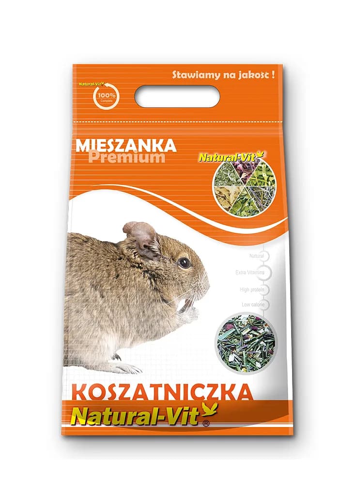 Natural-Vit karma pełnoporcjowa dla koszatniczki Premium 500 g