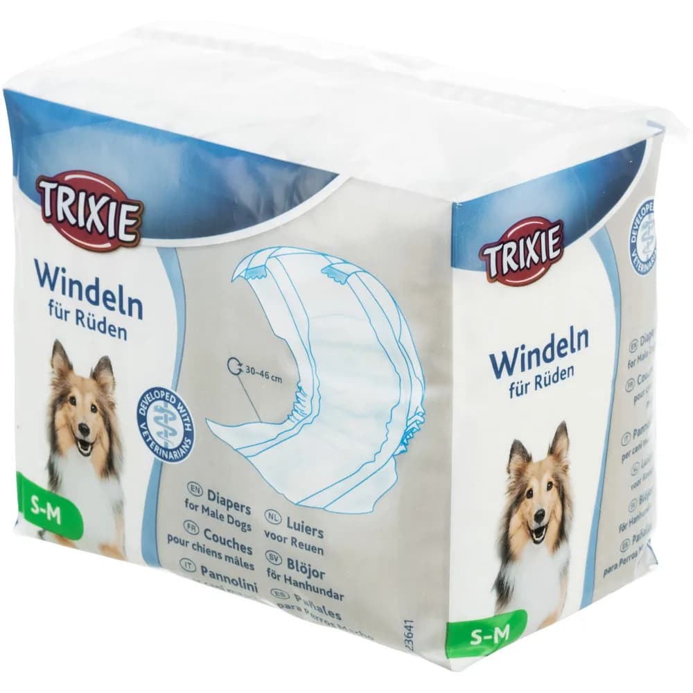 Trixie Pieluchy dla dorosłego psa 12 szt. – S-M