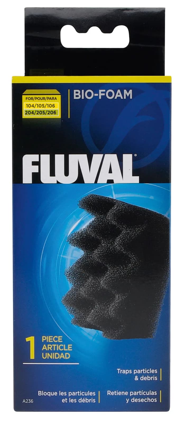 Fluval Wkład gąbkowy Bio-Foam do filtrów 104/05/06 i 204/05/06