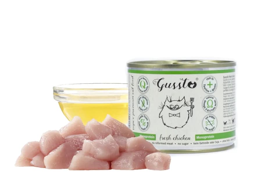 Gussto Cat puszka Fresh Chicken dla kota – 200 g