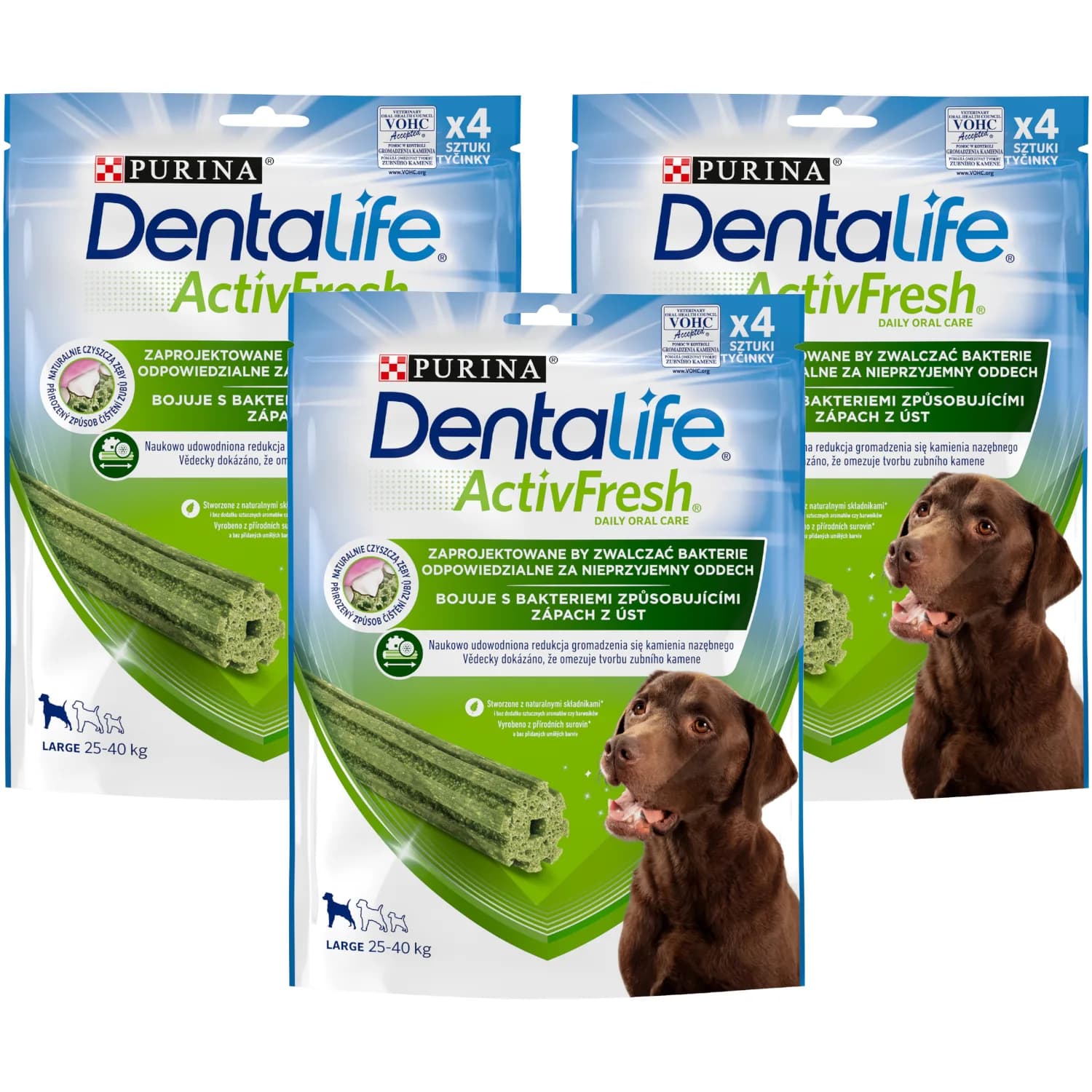 Dentalife ActivFresh Przysmak dla psów ras małych dla psów – dla psów 25-40 kg