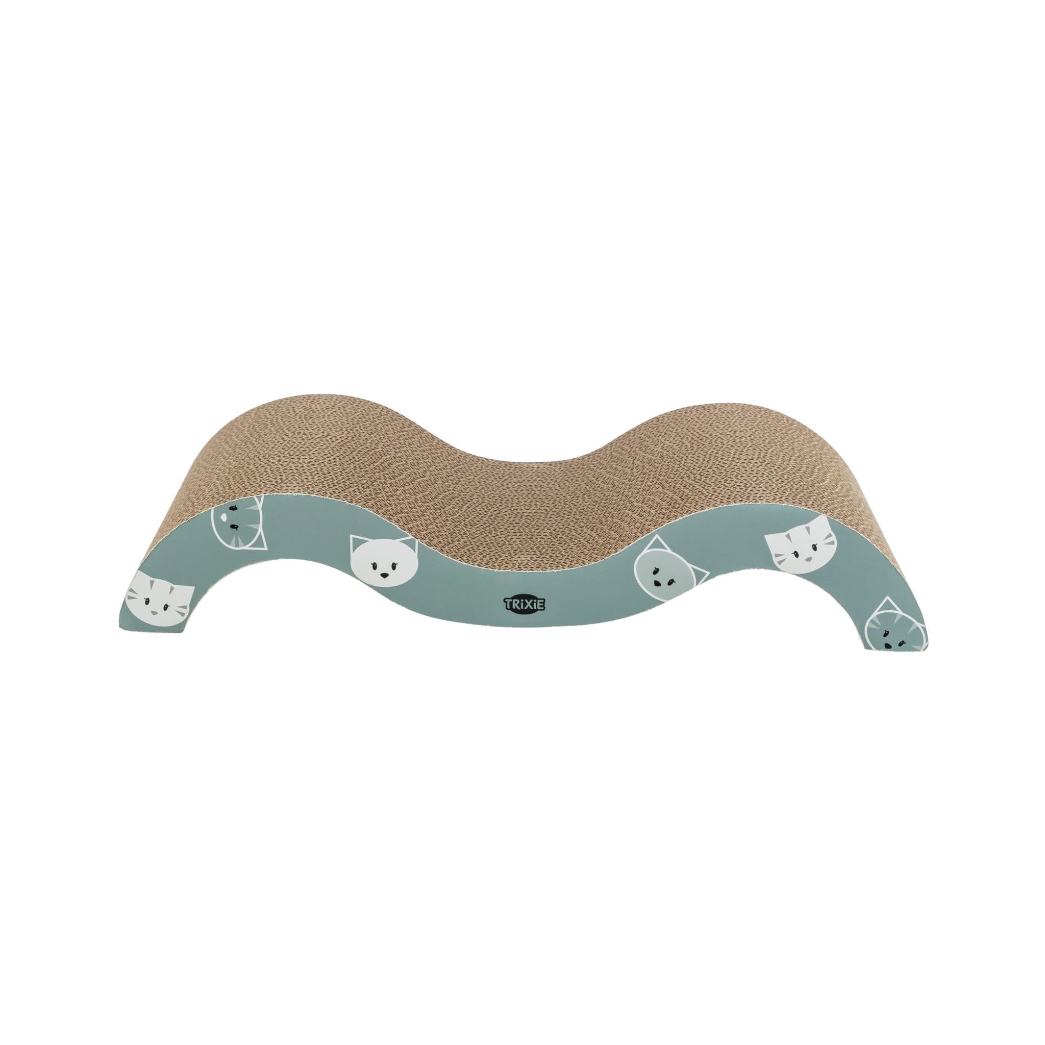 Trixie Drapak Mimi z tektury – niebieski, 50 × 9 × 23 cm