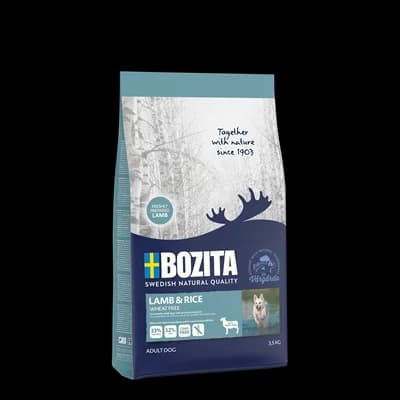 Bozita Lamb & Rice Wheat Free sucha karma Premium dla psów – 3,5 kg