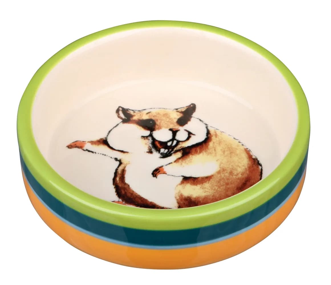 Trixie miska ceramiczna dla chomika /śr. 80 ml 8 cm