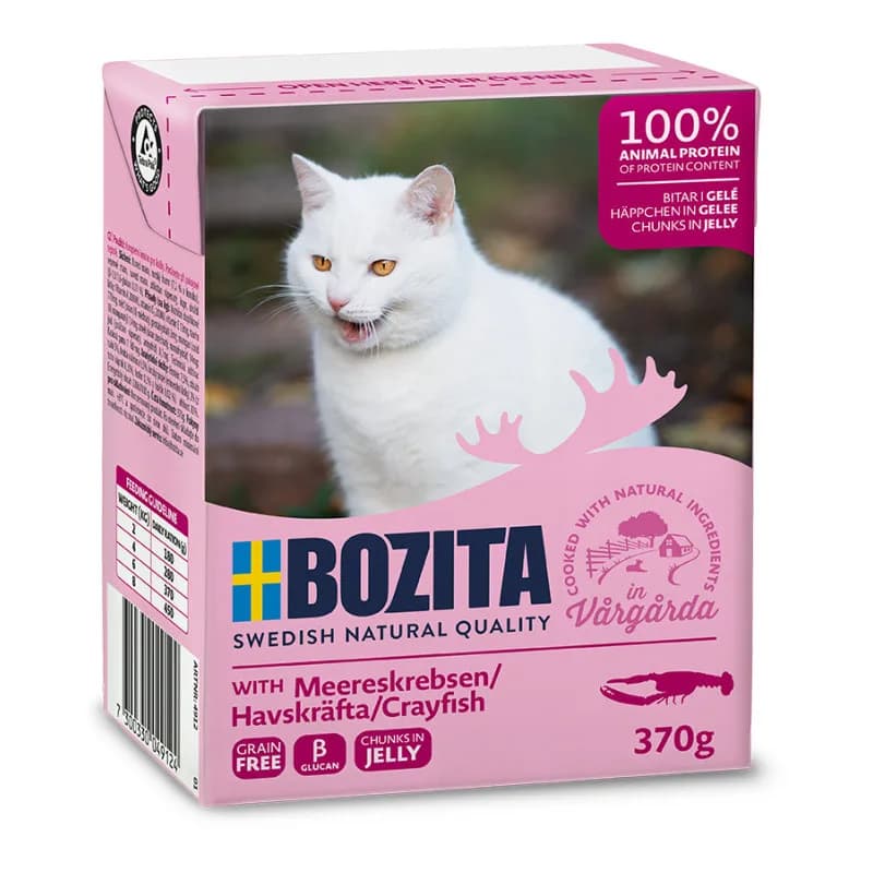 Bozita Raki w galaretce mokra karma dla kotów 370 g