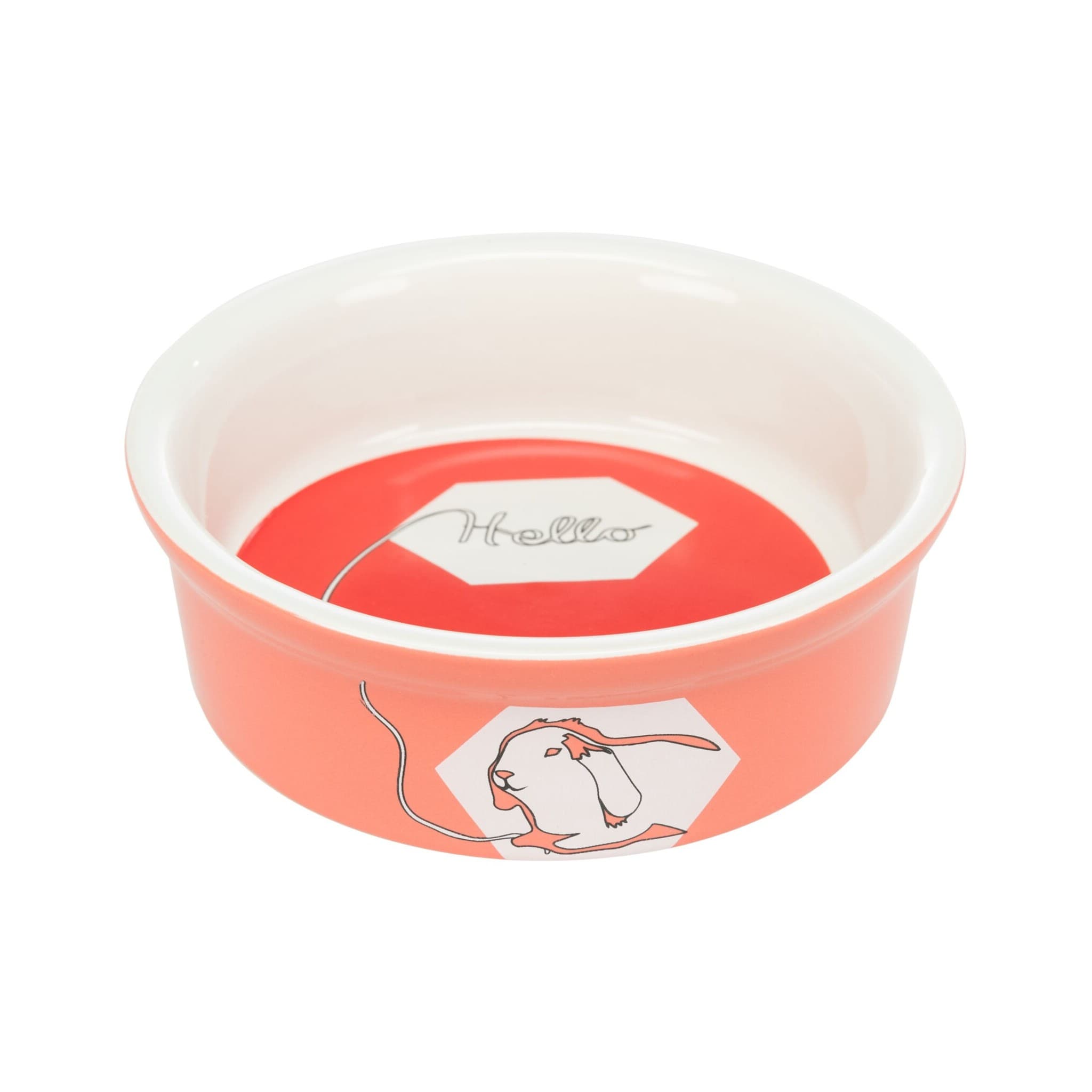 Trixie miska dla królika ceramiczna/z nadrukiem ø 11 cm 240 ml