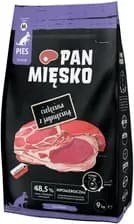 Pan Mięsko Karma sucha dla psa cielęcina z jagnięciną senior M – 9 kg