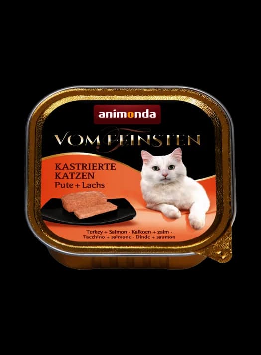 Animonda Vom Feinsten Sterilised karma mokra z indykiem i łososiem dla kota po sterylizacji 100 g