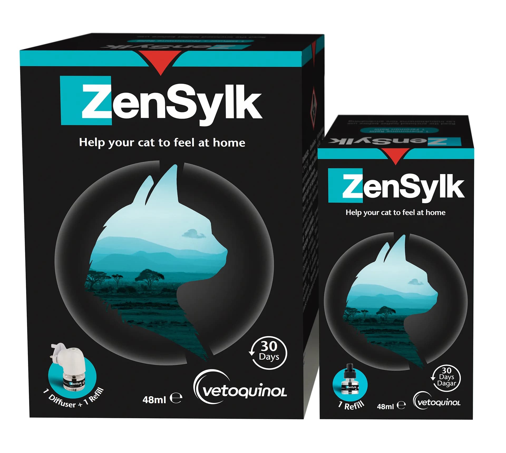 Vetoquinol ZenSylk dyfuzor z feromonami + wkład dla kota 48 ml