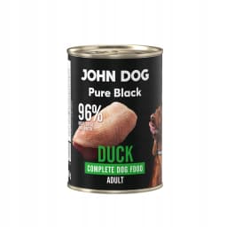 John Dog Pure Black Kaczka monobiałkowa karma mokra dla psa