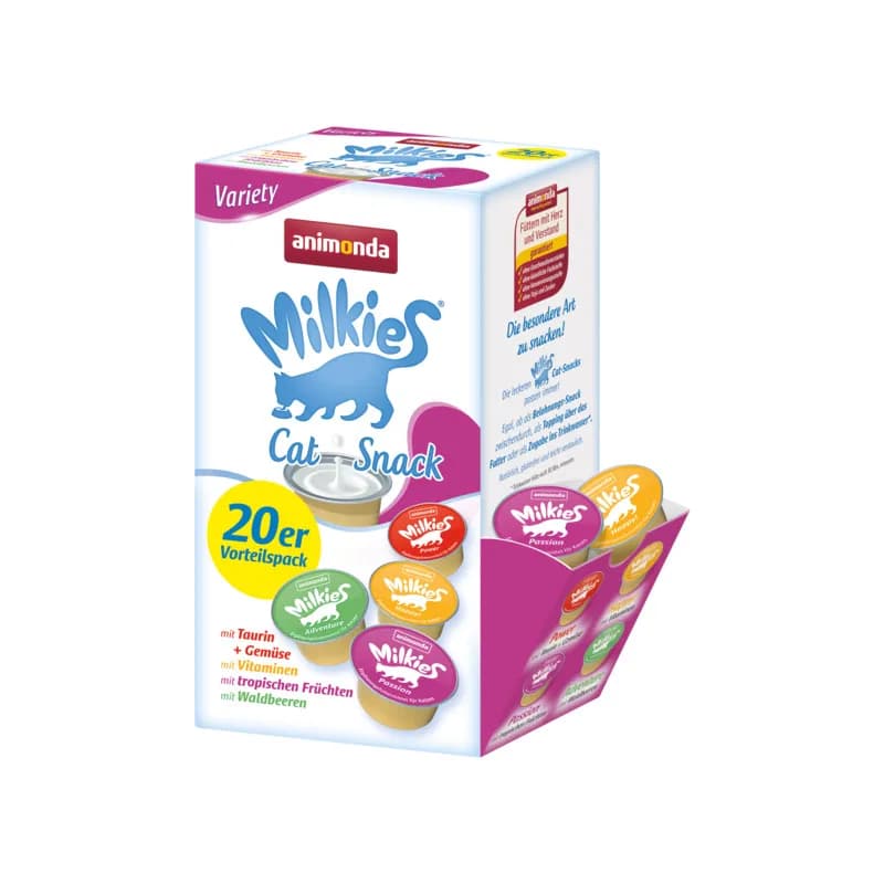 Animonda Mleko dla kota Milkies Variety Mix 20 × 15 g