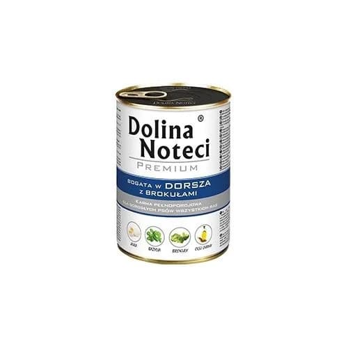 Dolina Noteci Premium Bogata w Dorsza z Brokułami dla psa