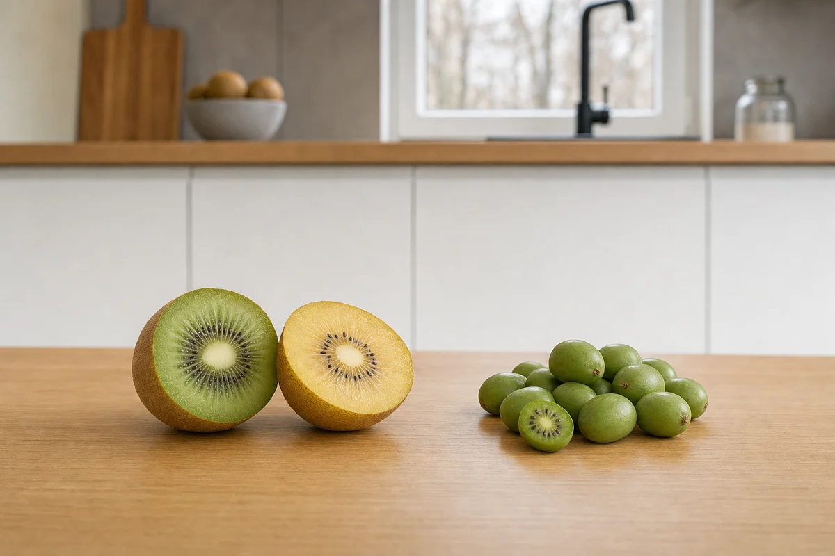 Kiwi zielone, złote i mini kiwi - odmiany kiwi dla psa