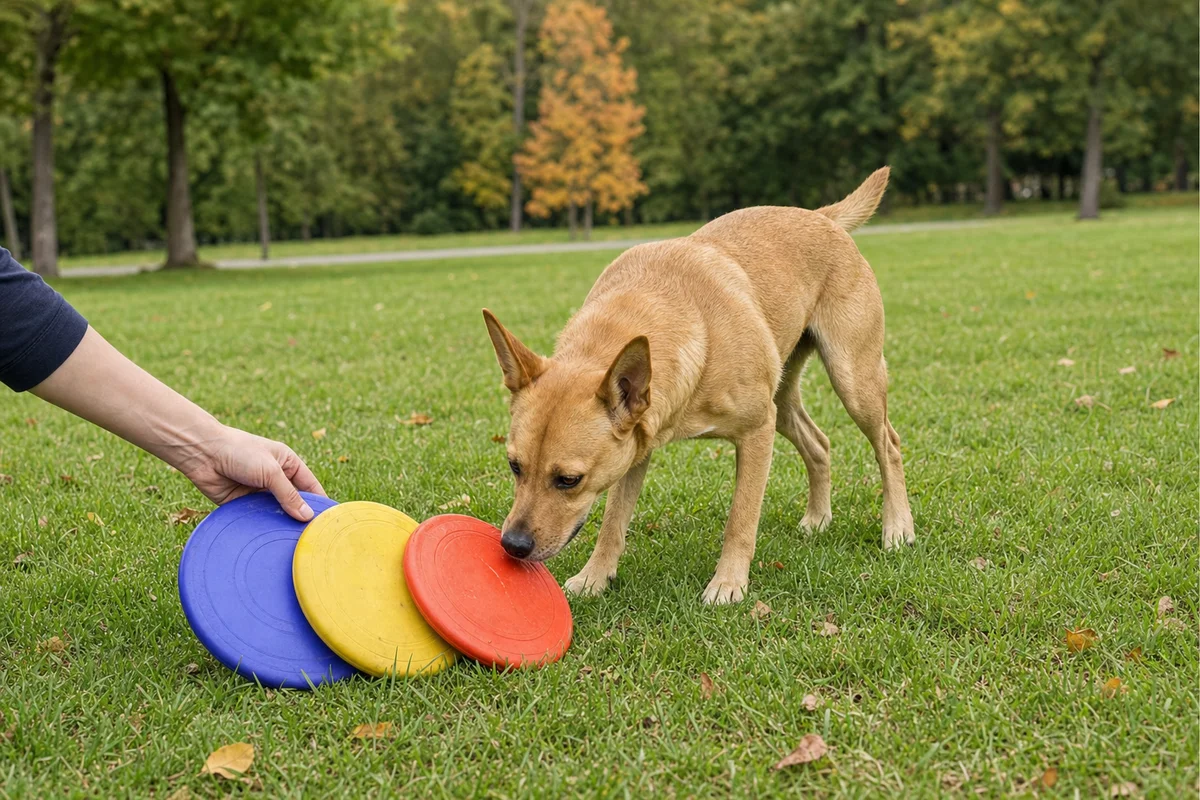 Różne rodzaje dysków frisbee dla psa